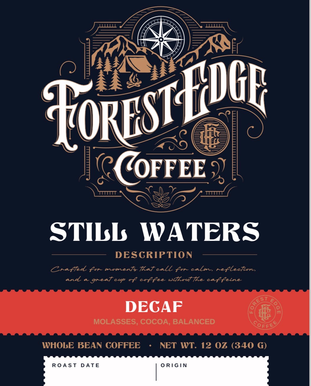 Still Waters Decaffeinated Whole Bean Coffee